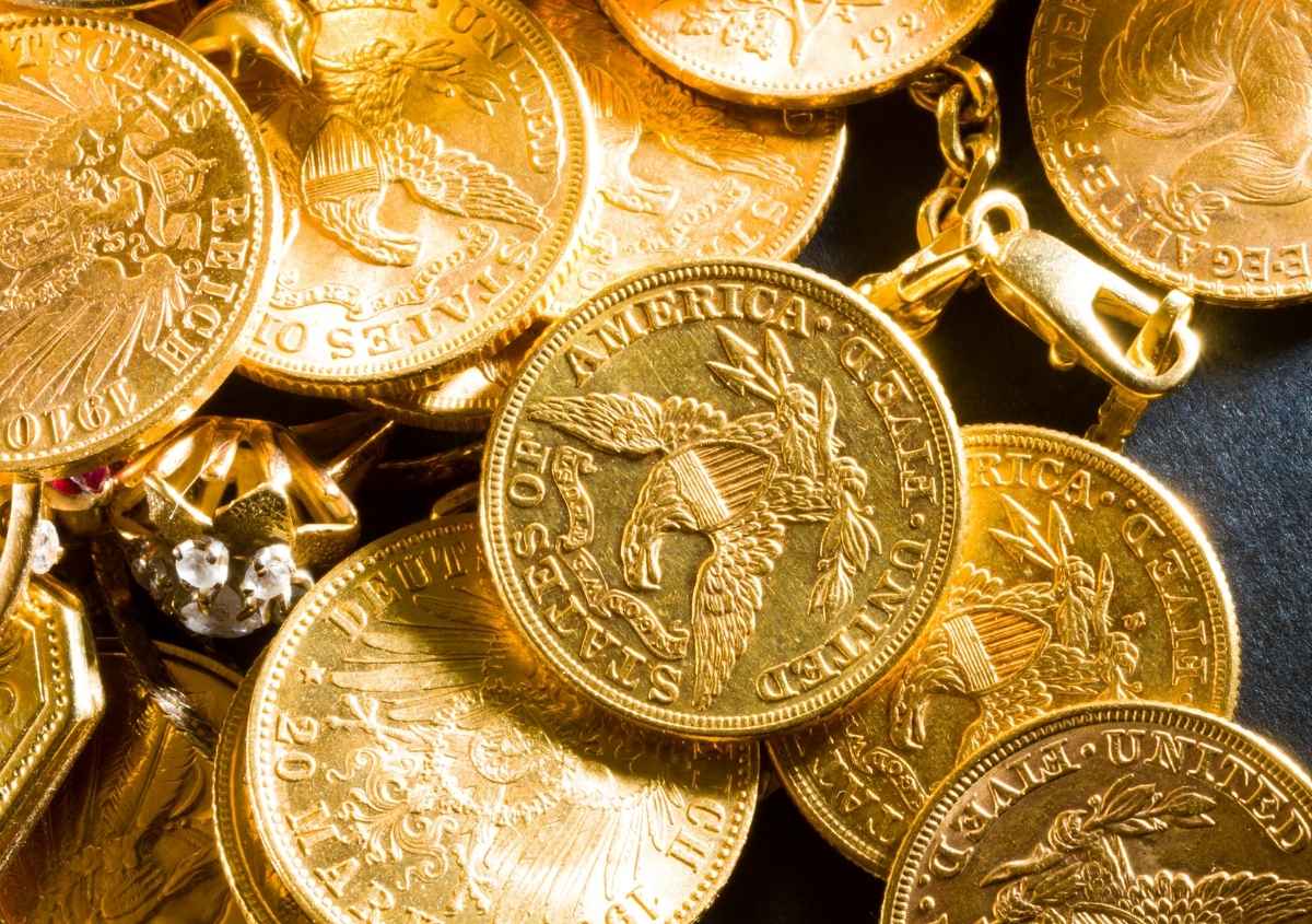 Gold and silver coins and bullion